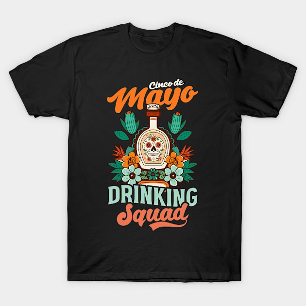 Cinco De Mayo Shirt | Cinco De Mayo Squad T-Shirt by Gawkclothing